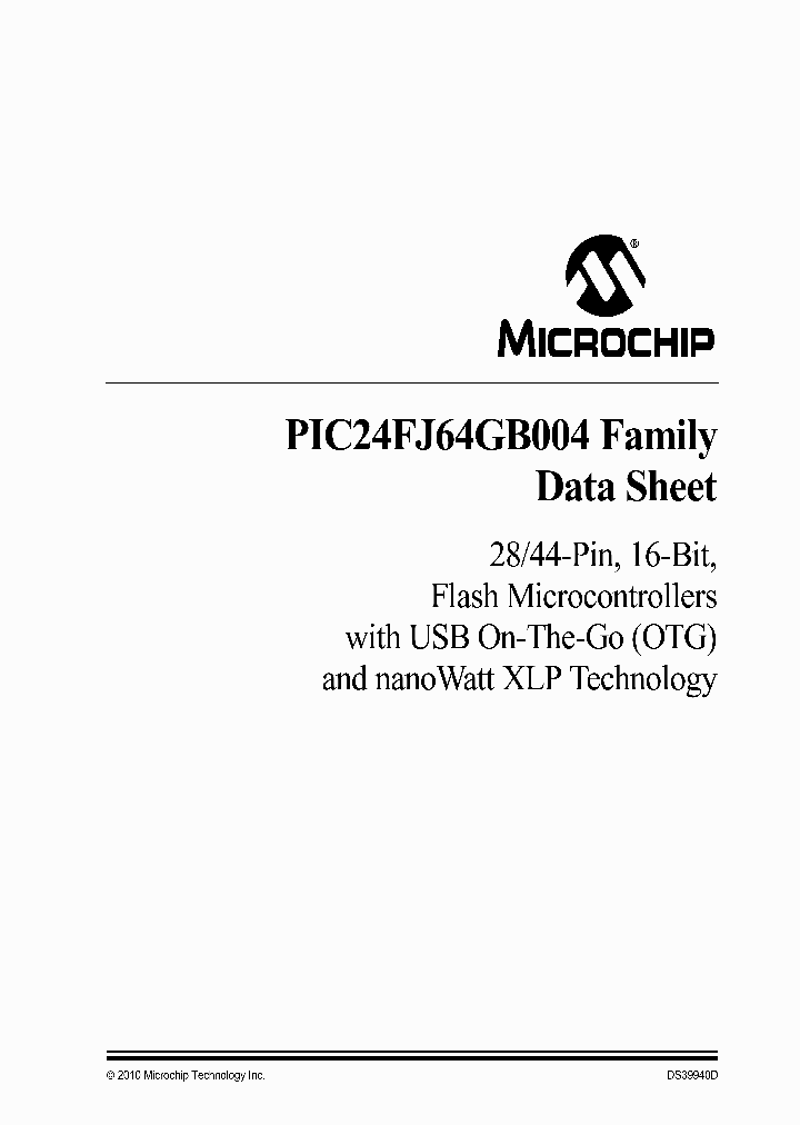 PIC24FJ32GB004-EPT_4946416.PDF Datasheet