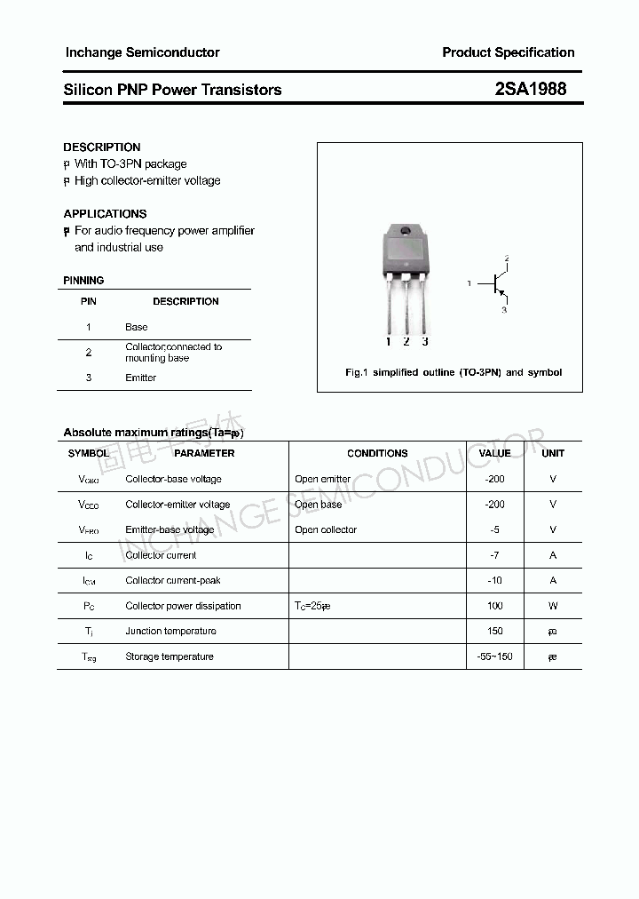 2SA1988_4947749.PDF Datasheet