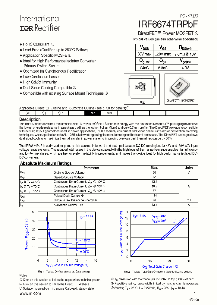 IRF6674TRPBF08_4948352.PDF Datasheet