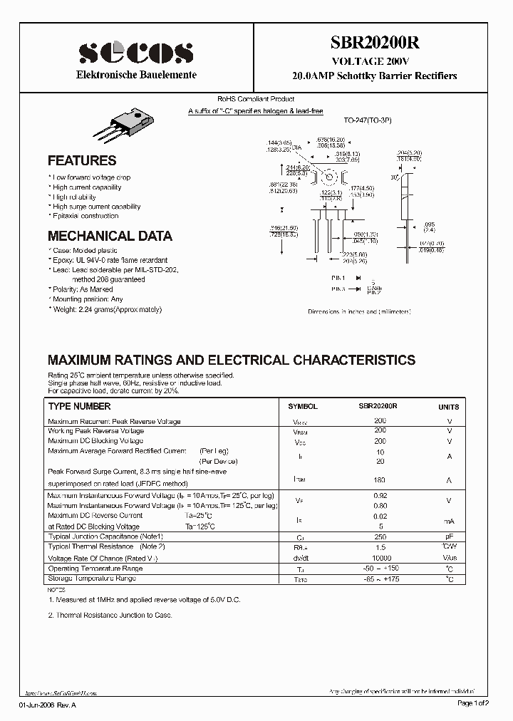 SBR20200R_4956114.PDF Datasheet