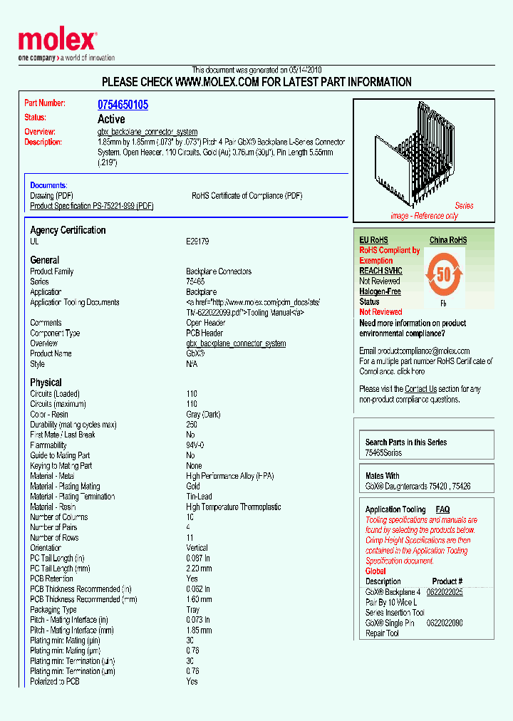 75465-0105_4957985.PDF Datasheet