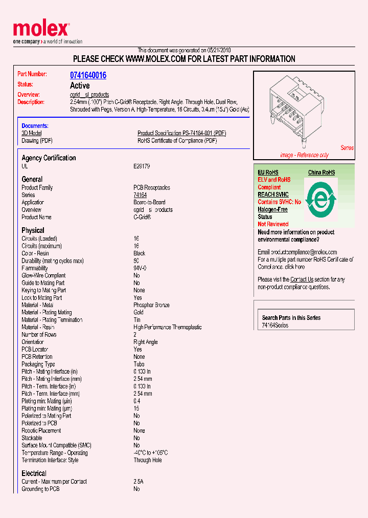 0741640016_4959898.PDF Datasheet