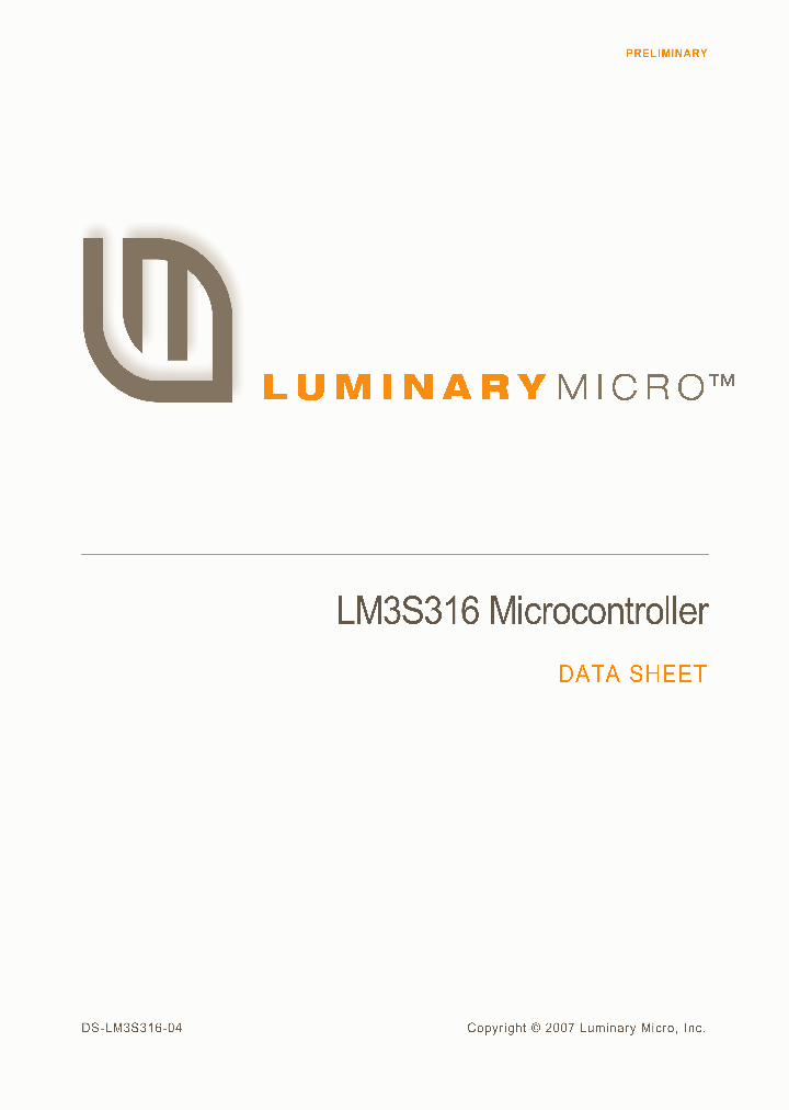 LM3S316-IRN50-A0_4963371.PDF Datasheet