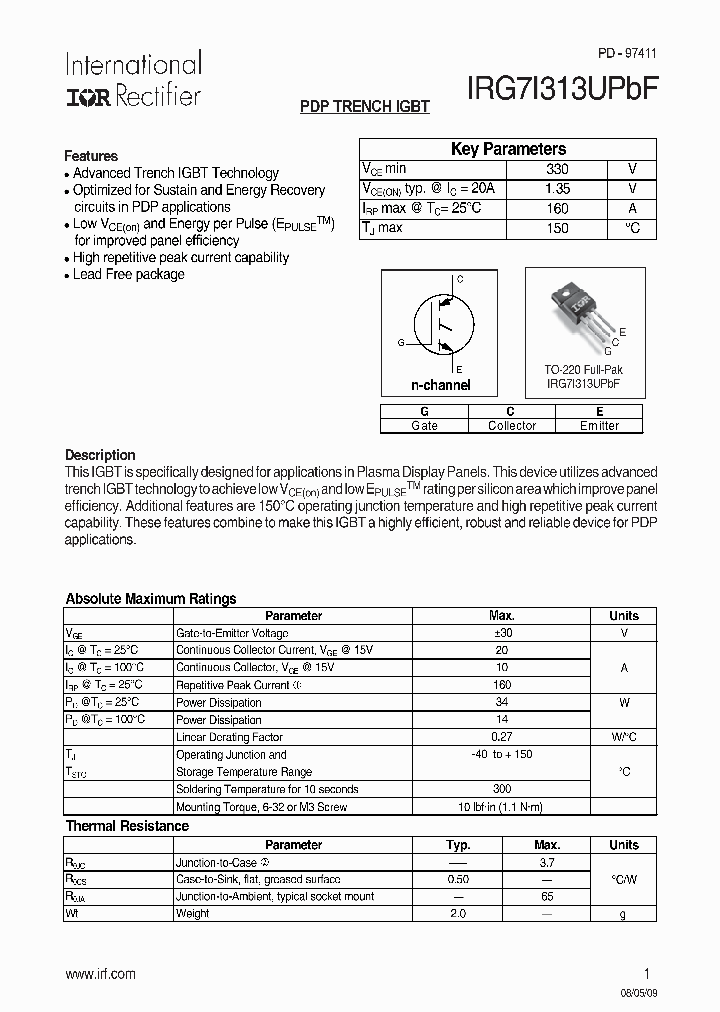 IRG7I313UPBF_4965499.PDF Datasheet