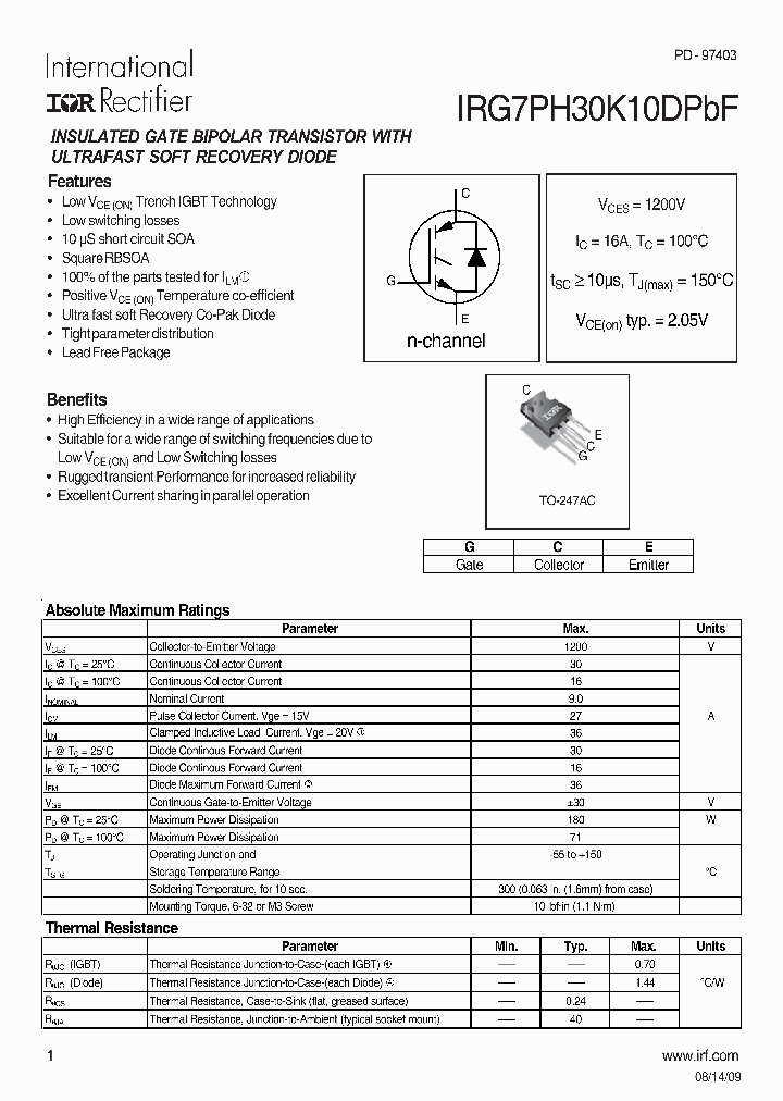 IRG7PH30K10DPBF_4965500.PDF Datasheet