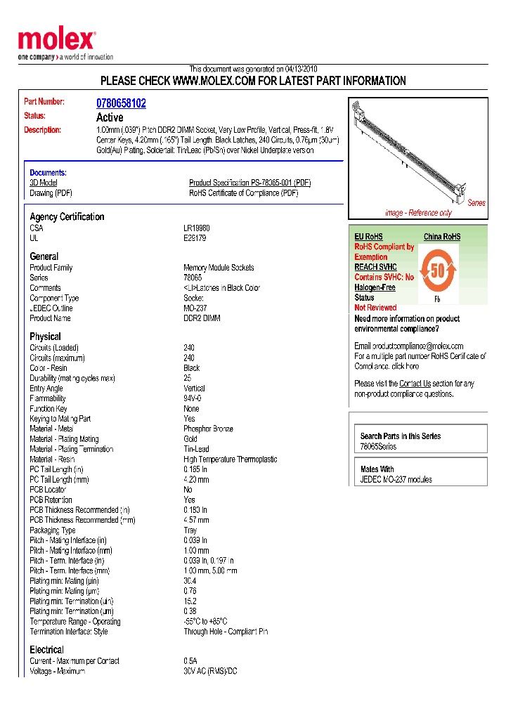 78065-8102_4972036.PDF Datasheet