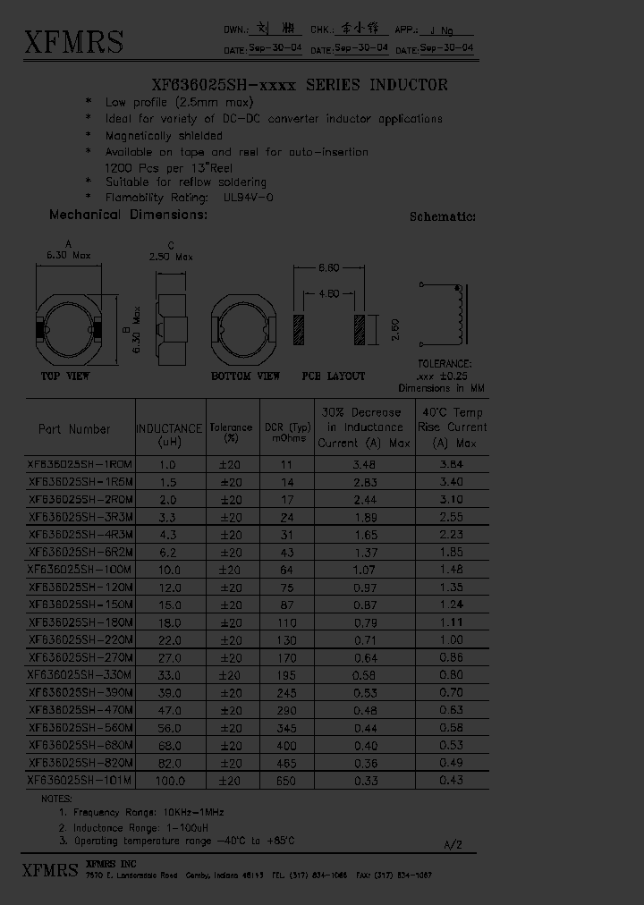 XF636025SH-330M_4972738.PDF Datasheet