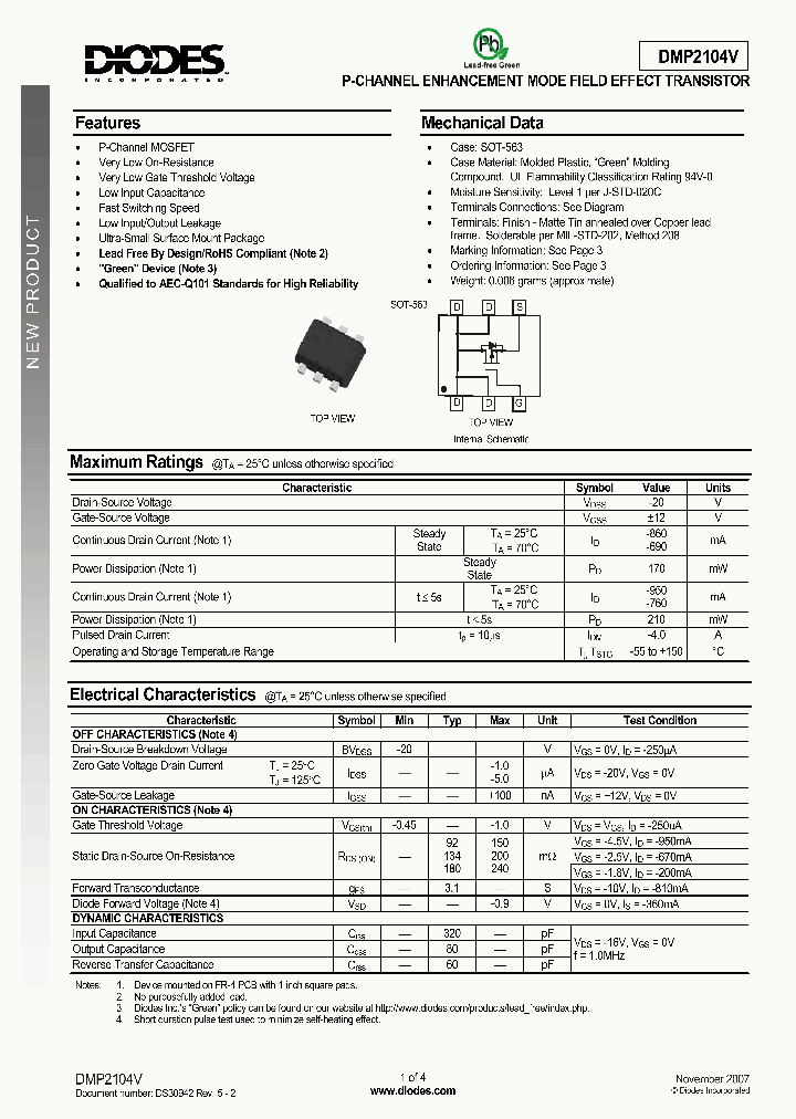 DMP2104V0711_4973561.PDF Datasheet