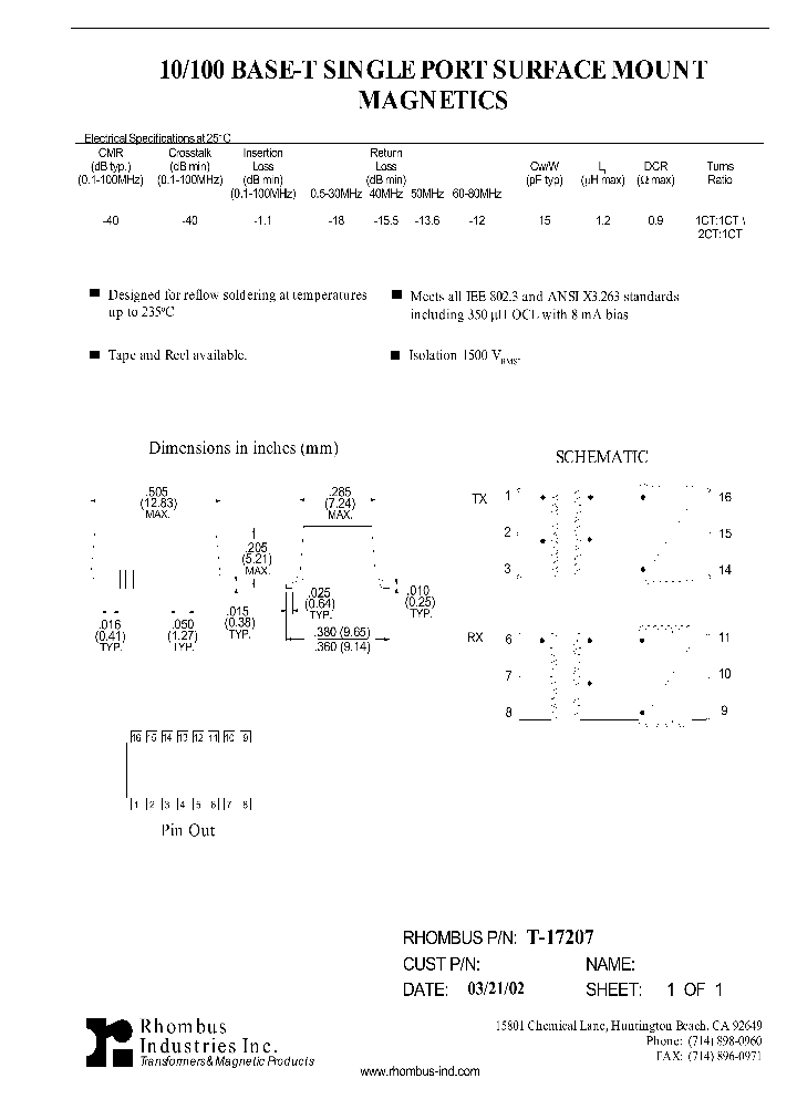 T-17207_4975915.PDF Datasheet
