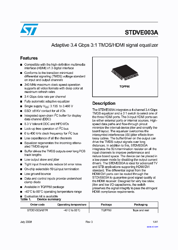 STDVE003A_4988489.PDF Datasheet
