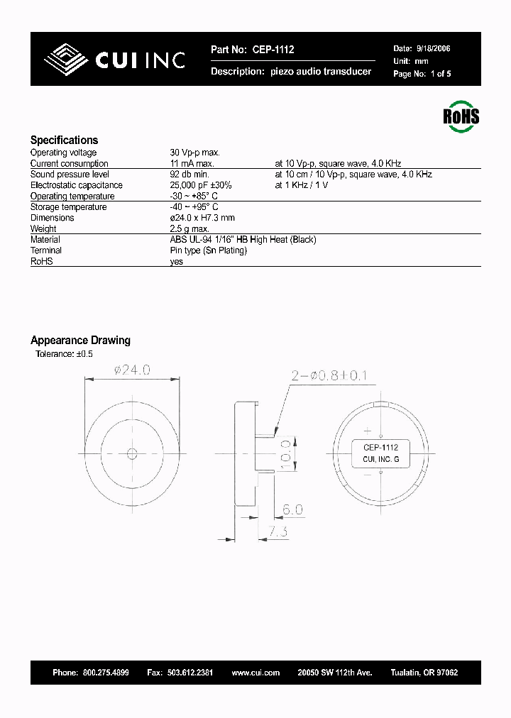 CEP-1112_4993109.PDF Datasheet