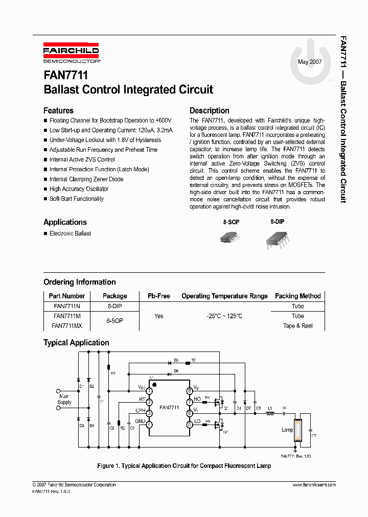 FAN7711_4997883.PDF Datasheet