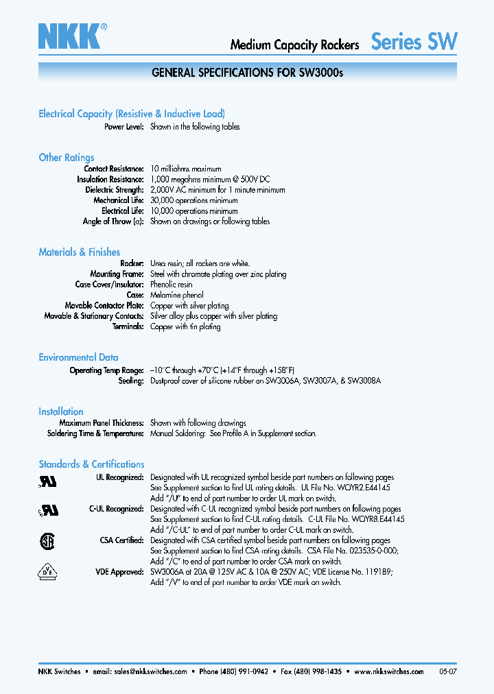 SW3002A_5000152.PDF Datasheet