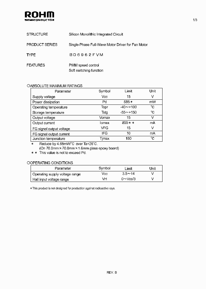 BD6962FVM1_5001185.PDF Datasheet