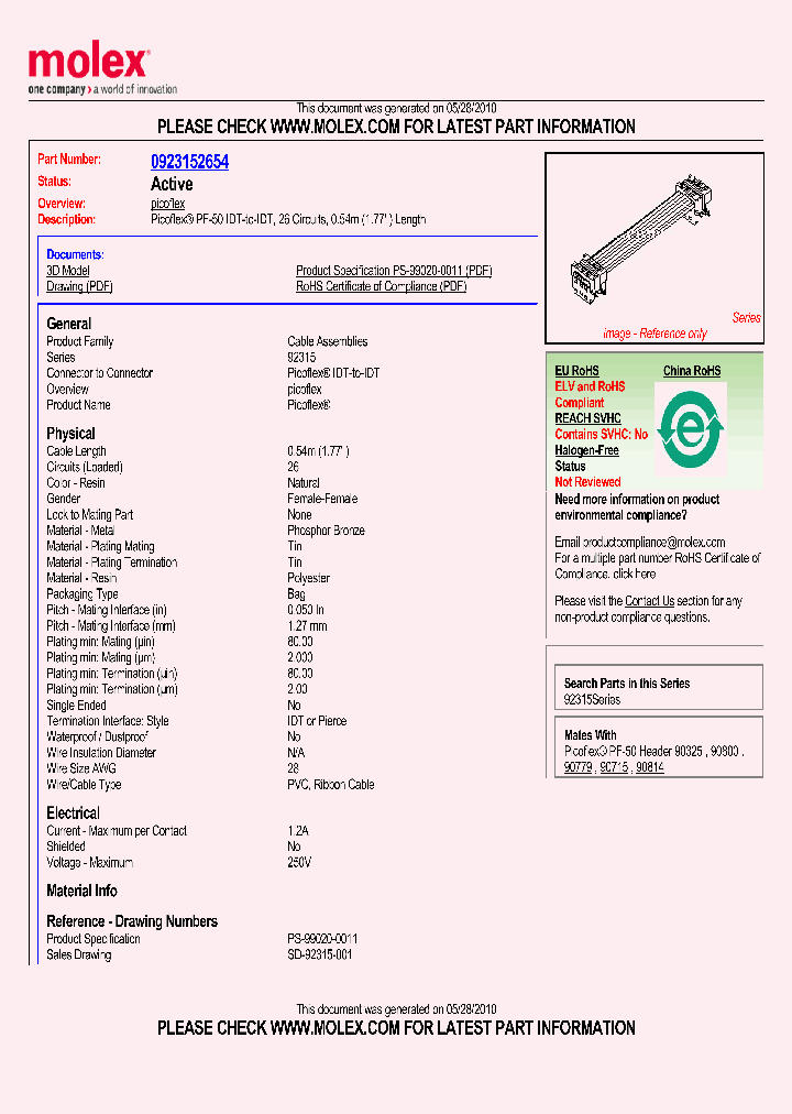 0923152654_5001245.PDF Datasheet