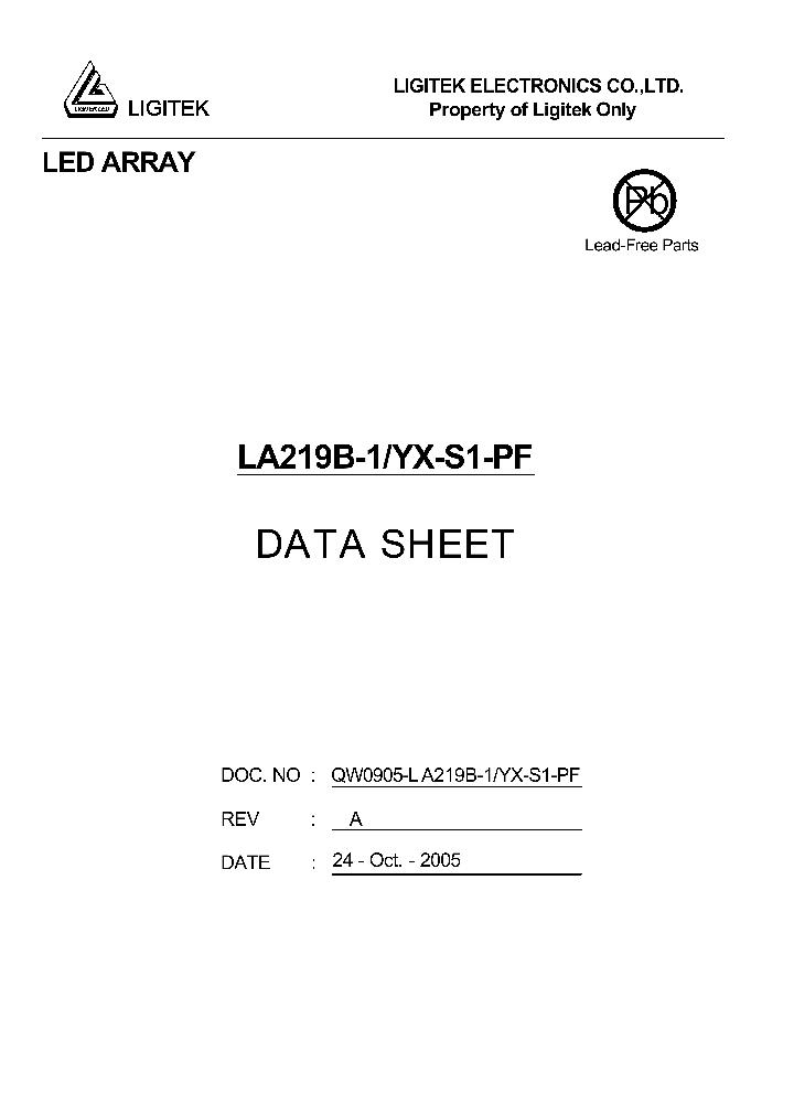 LA219B-1-YX-S1-PF_5005627.PDF Datasheet