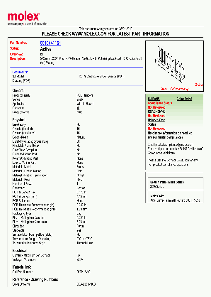 0010441161_5007242.PDF Datasheet