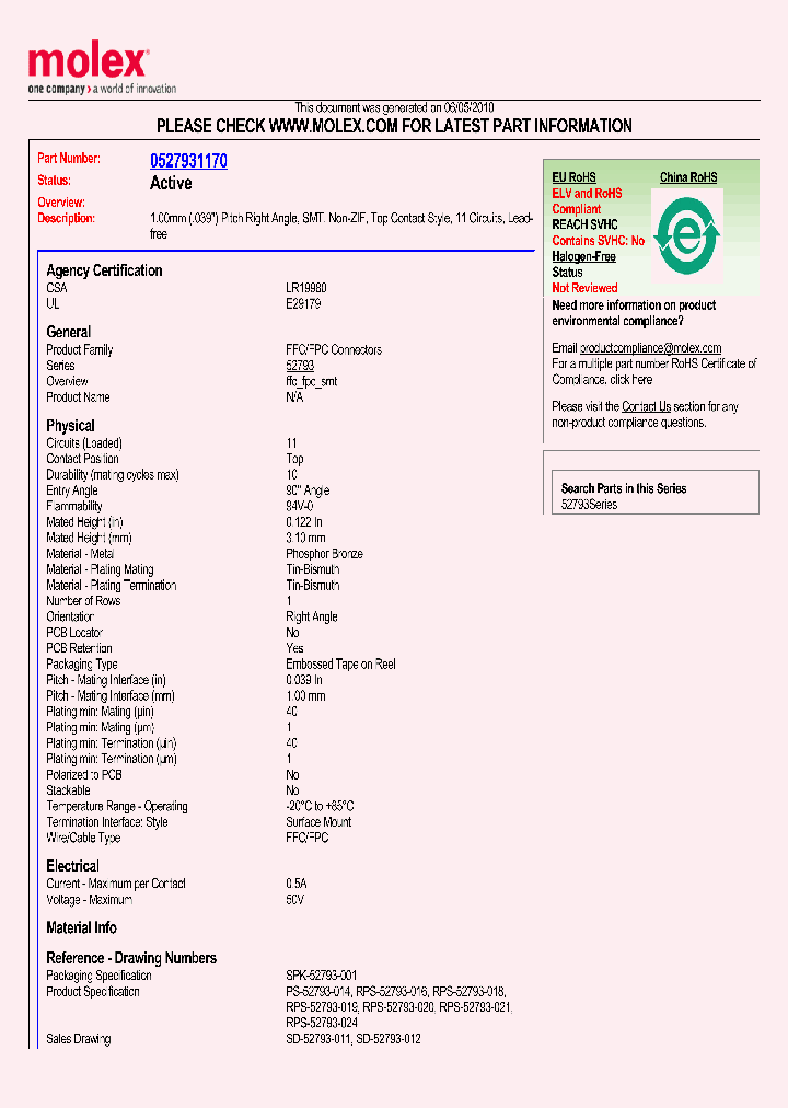 0527931170_5007894.PDF Datasheet