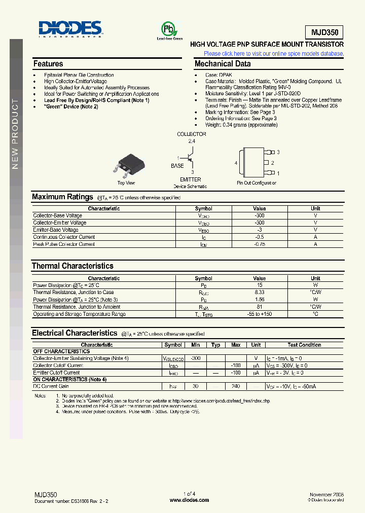 MJD350_5012652.PDF Datasheet