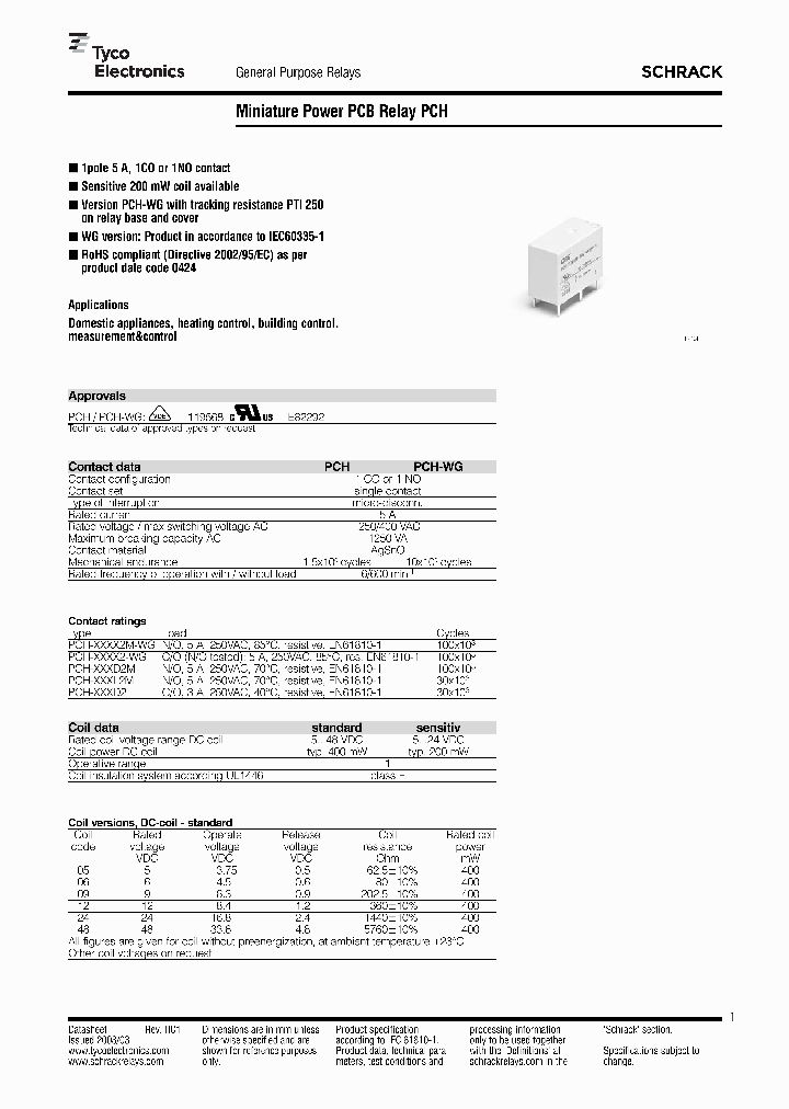 PCH-109D2-WG_5017242.PDF Datasheet