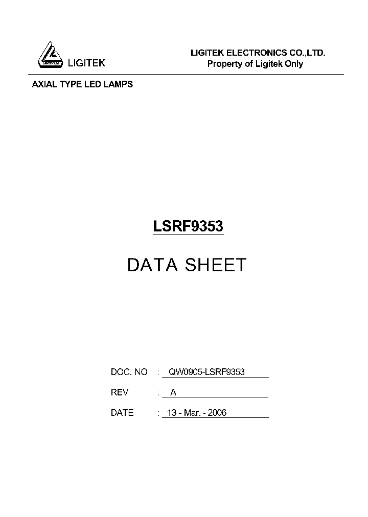 LSRF9353_5023144.PDF Datasheet