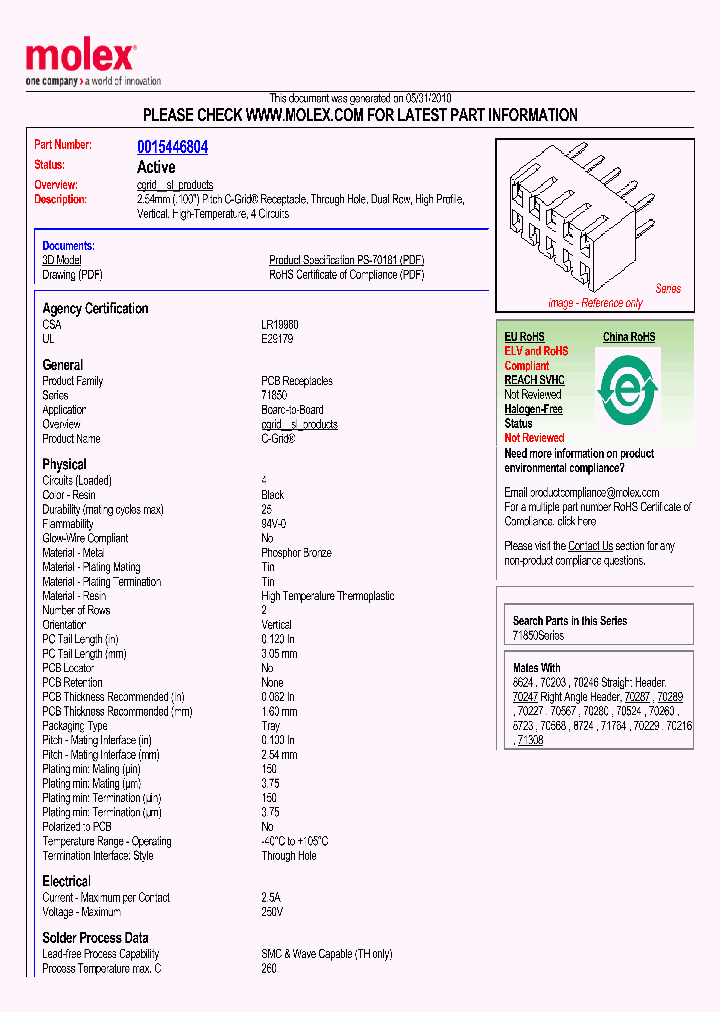 71850-0065_5024035.PDF Datasheet