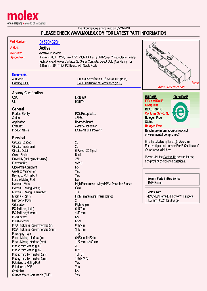 45984-6231_5026917.PDF Datasheet