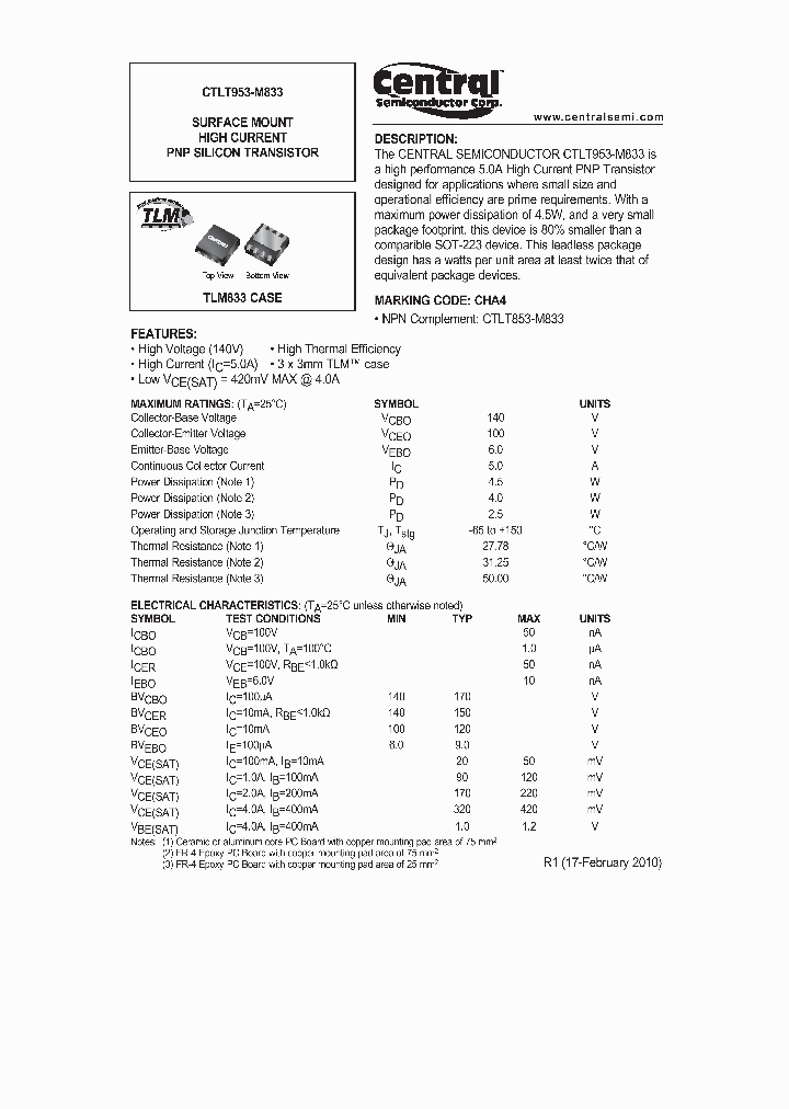 CTLT953-M833_5030352.PDF Datasheet
