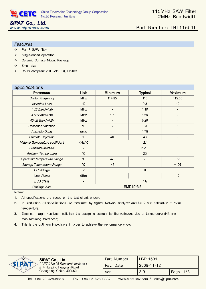 LBT11501L09_5030775.PDF Datasheet