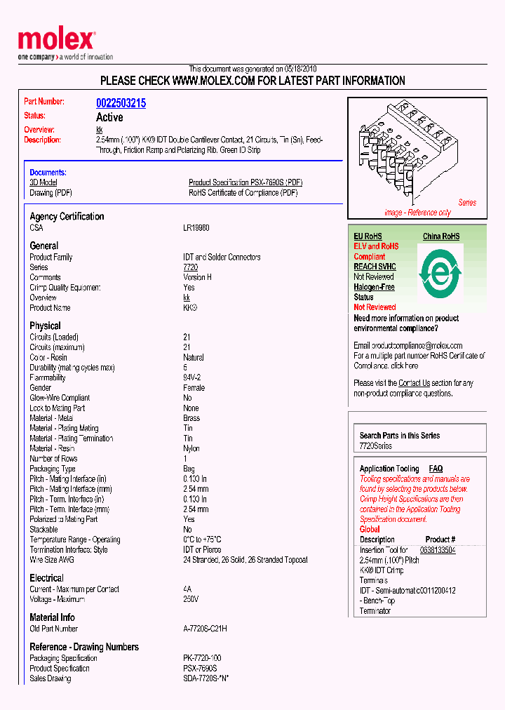 0022503215_5031161.PDF Datasheet