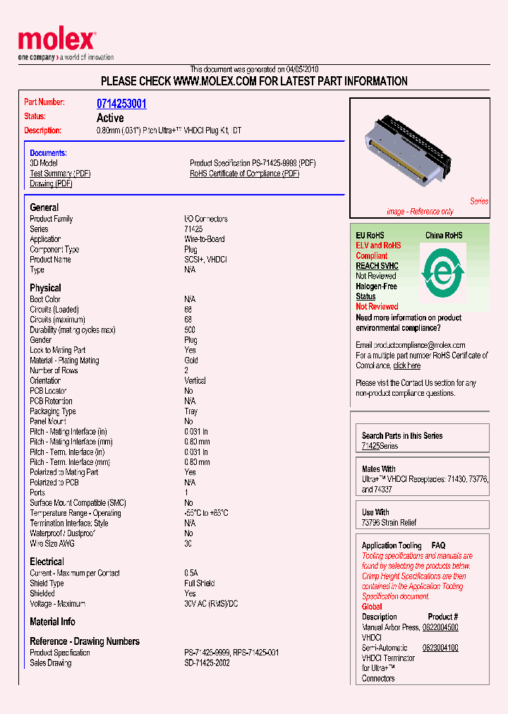 71425-3001_5031301.PDF Datasheet