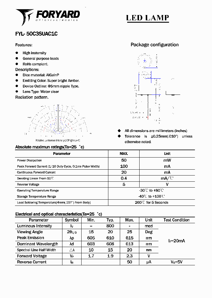 FYL-50C3SUAC1C_5036536.PDF Datasheet