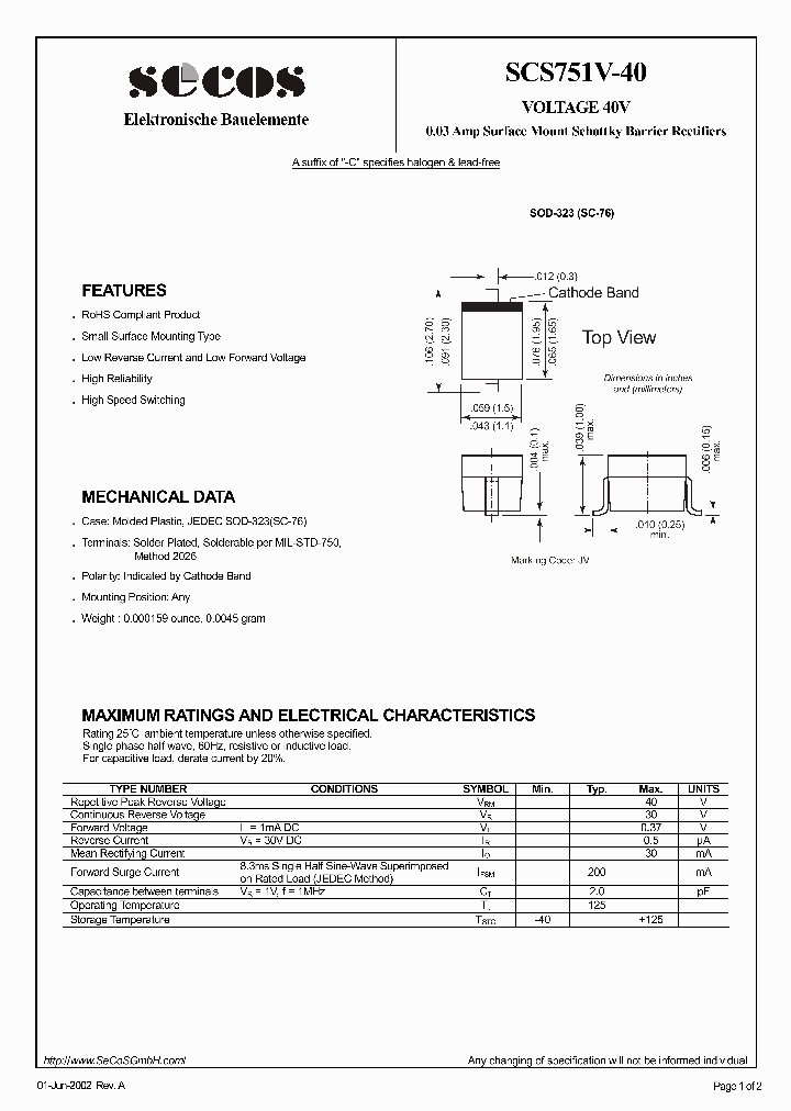 SCS751V-40_5037920.PDF Datasheet