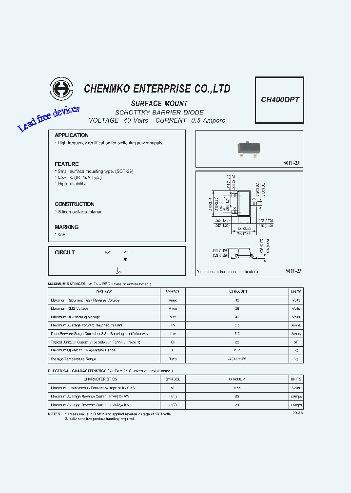 CH400DPT_5041170.PDF Datasheet