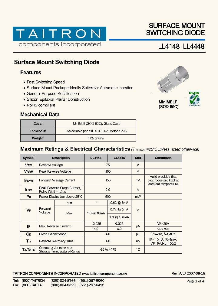 LL4448_5052805.PDF Datasheet