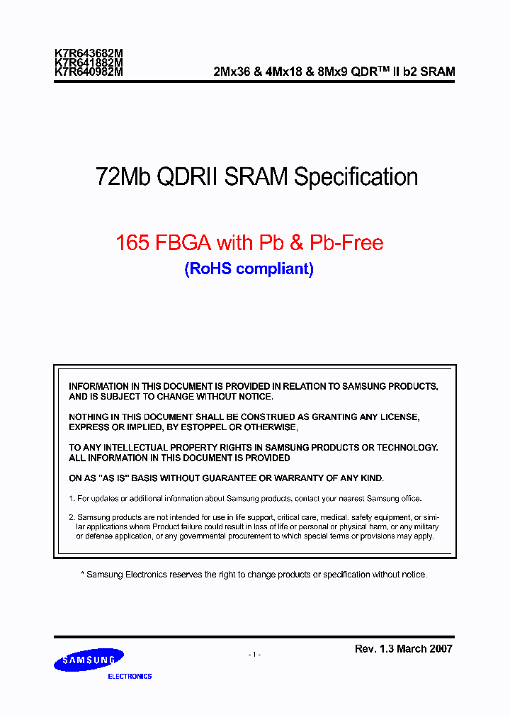 K7R643682M07_5054793.PDF Datasheet