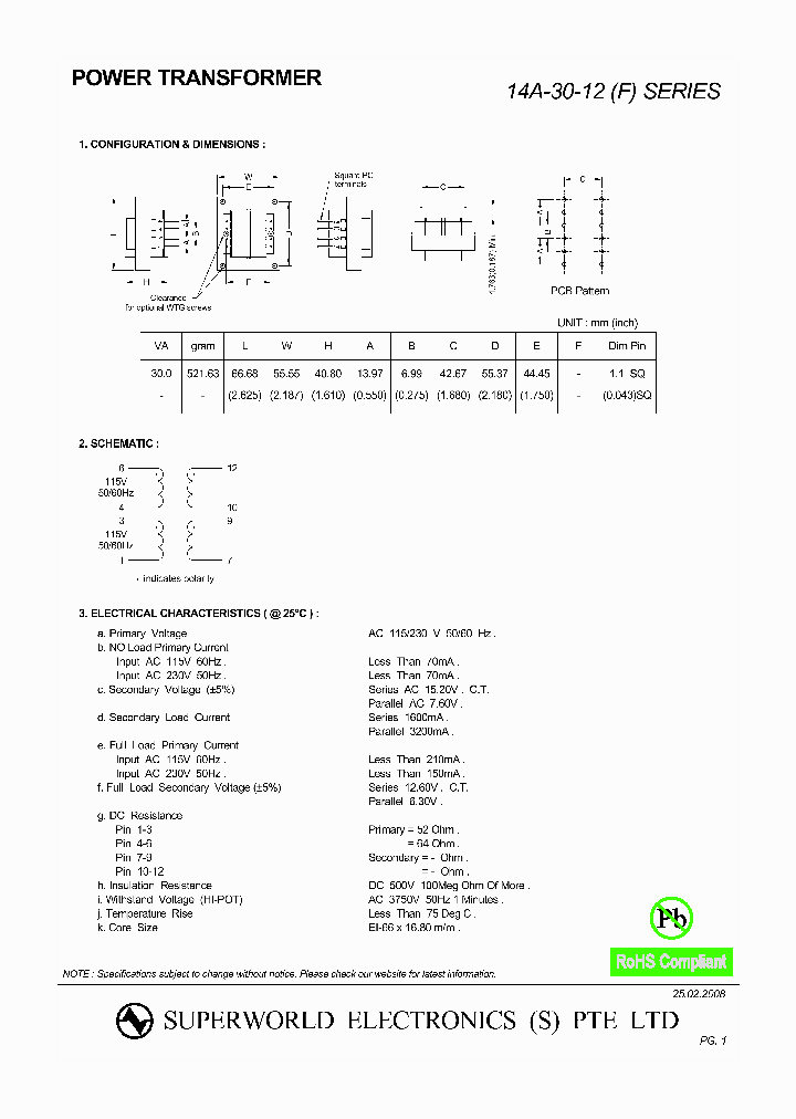 14A-30-12_5055588.PDF Datasheet