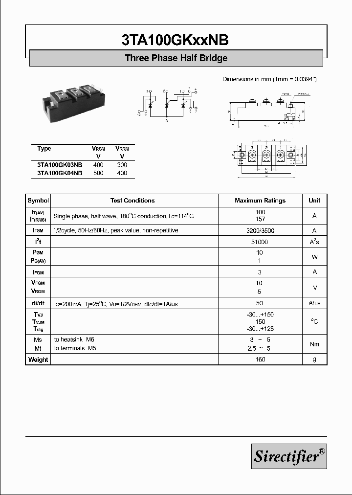 3TA100GKXXNB_5058399.PDF Datasheet