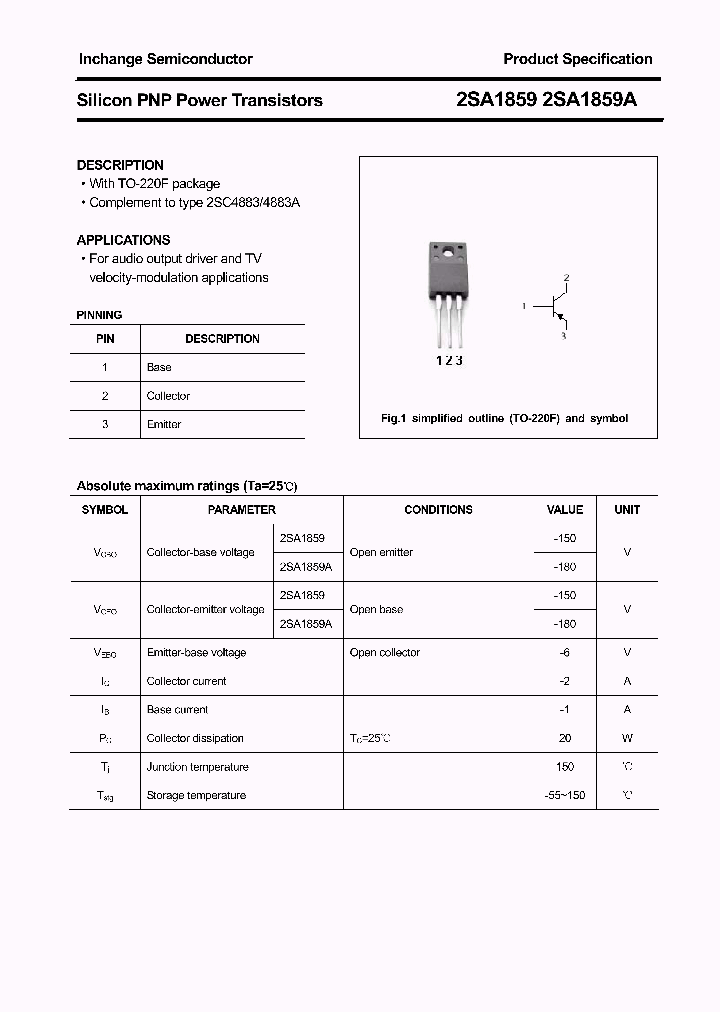 2SA1859_5063050.PDF Datasheet