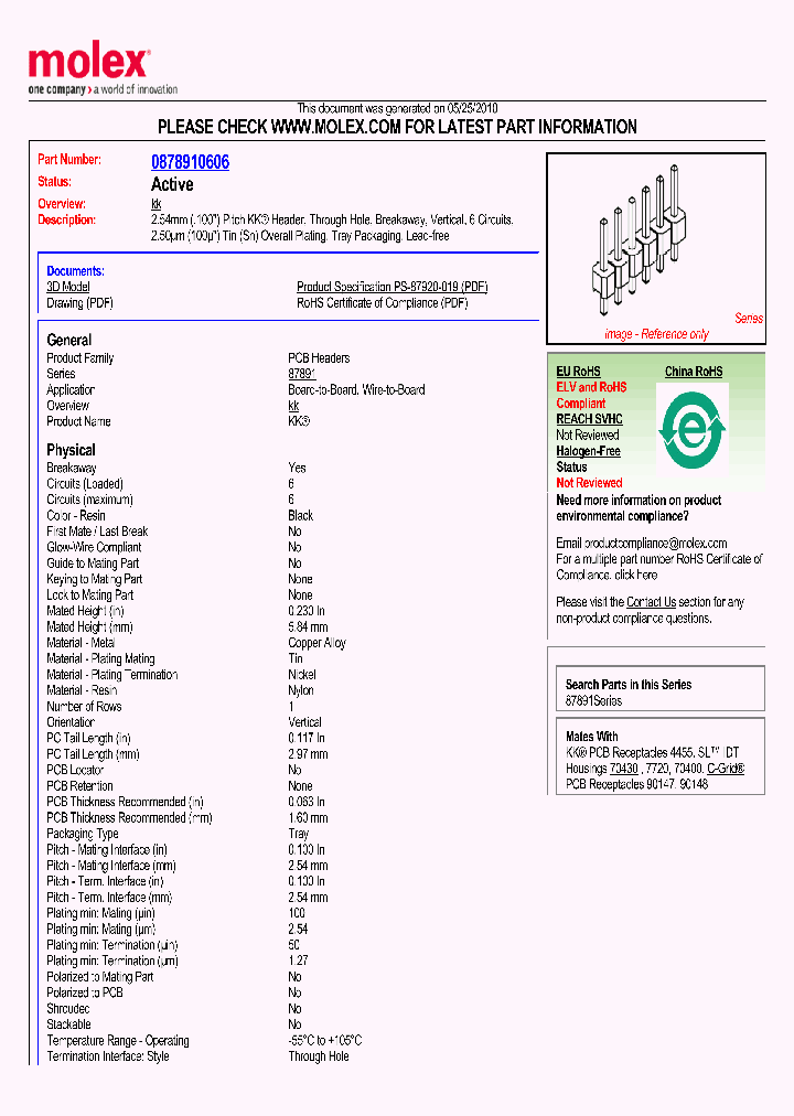 87891-0606_5067815.PDF Datasheet