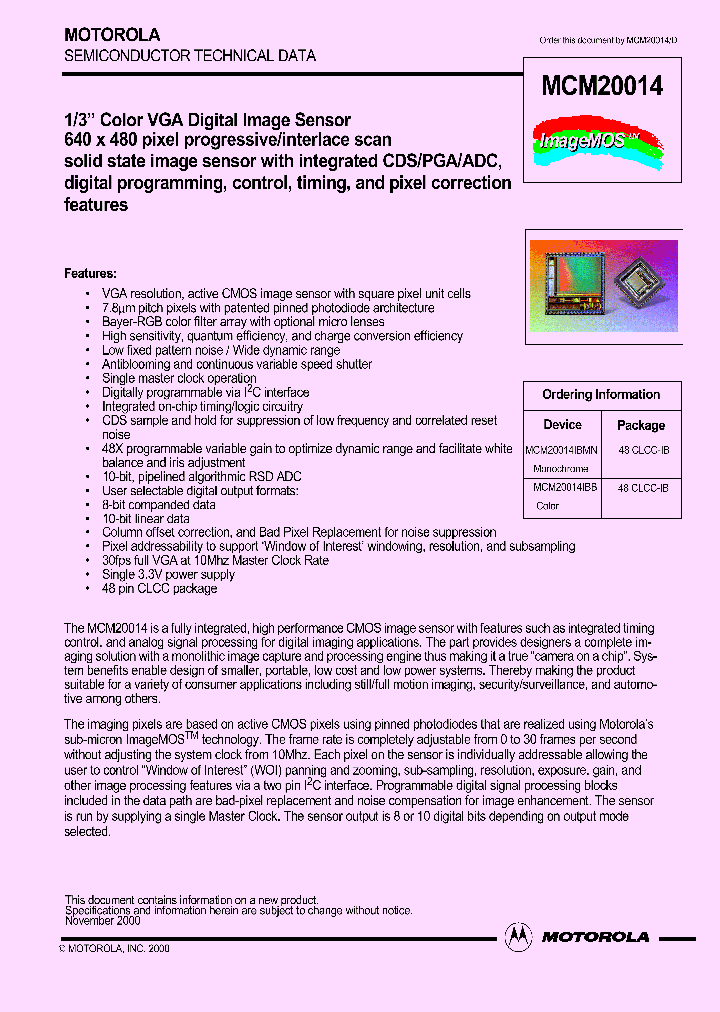 MCM20014IBMN_3479.PDF Datasheet