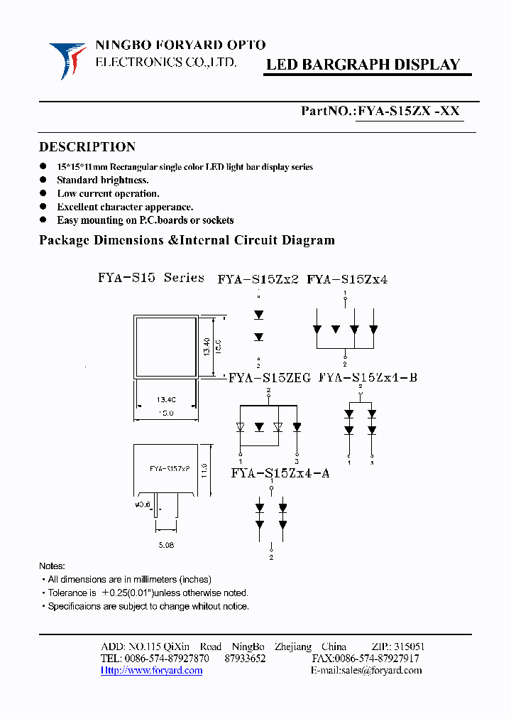 FYA-S15ZX-0_15054.PDF Datasheet