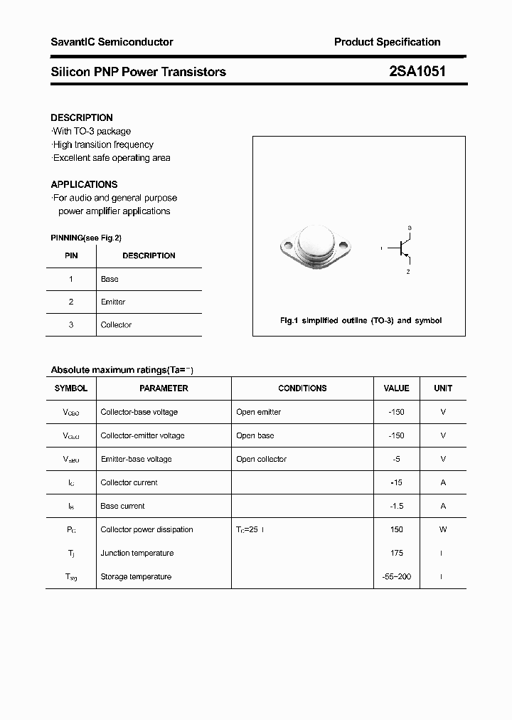 2SA1051_21190.PDF Datasheet