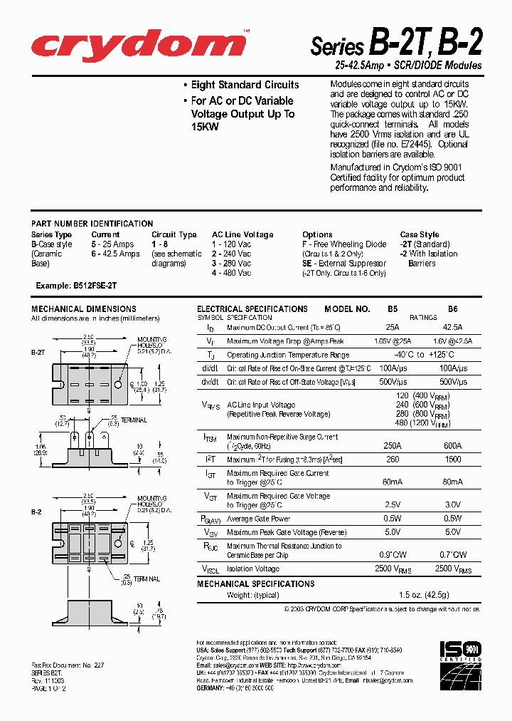 B511-2T_32390.PDF Datasheet