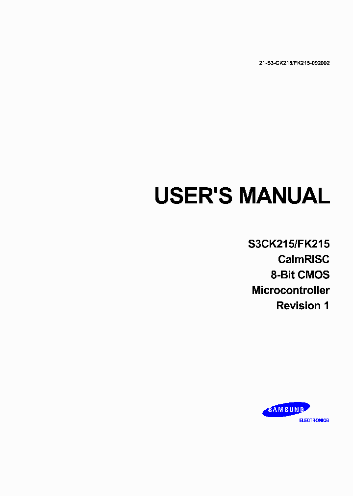 S3CK215_33624.PDF Datasheet