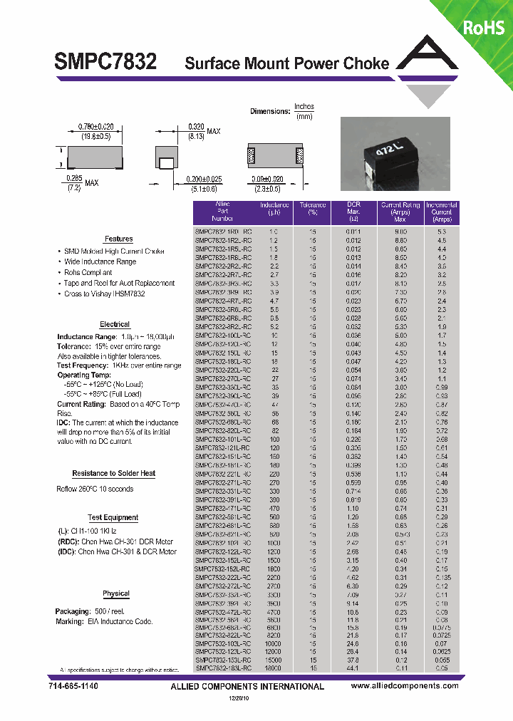 SMPC7832-331L-RC_36246.PDF Datasheet