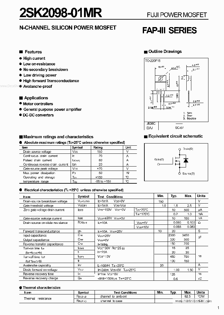 K2098_37305.PDF Datasheet