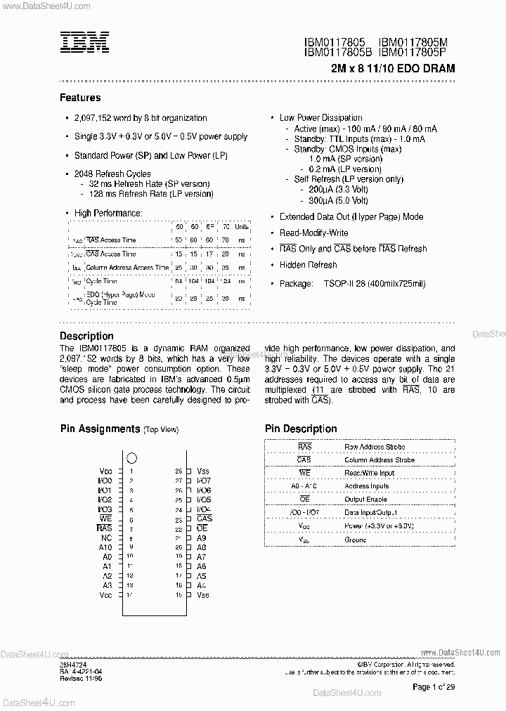 IBM0117805_38919.PDF Datasheet