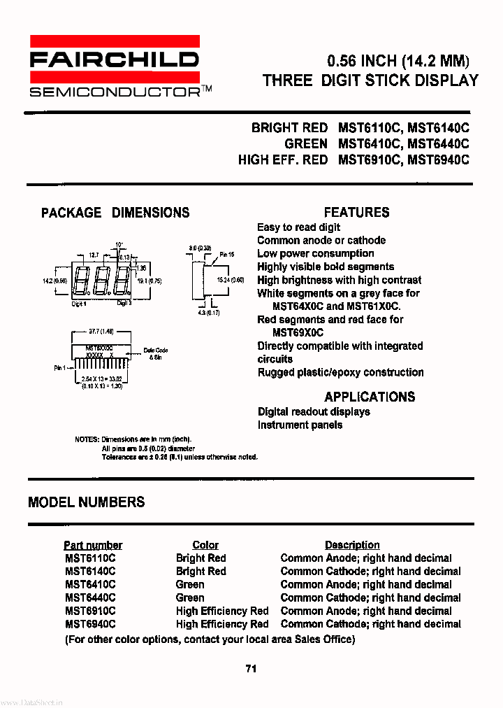 MST6110C_39243.PDF Datasheet