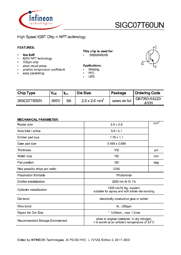 SIGC07T60UN_61538.PDF Datasheet